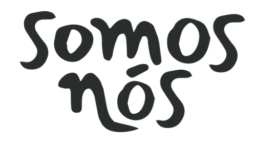 Dark Charcoal somos nos logo